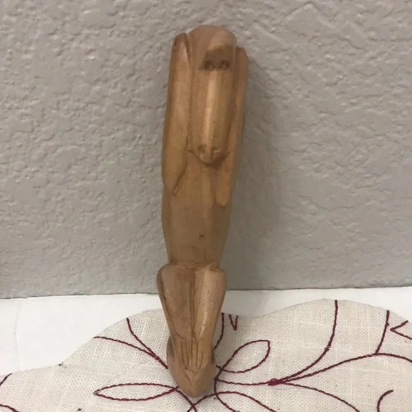 Vintage Monkey See Hear Speak No Evil - Picture 5 of 9